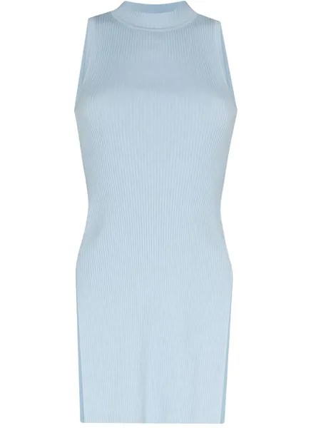 Materiel ribbed-knit sleeveless top