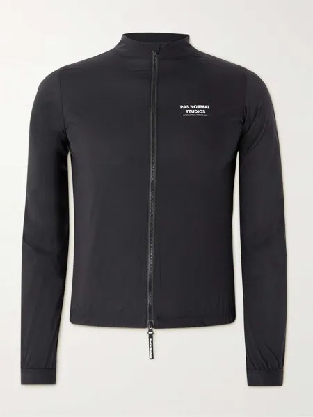 Велосипедная куртка из нейлона с логотипом Stow Away PAS NORMAL STUDIOS, черный