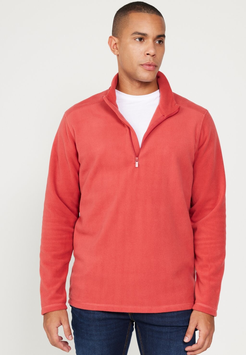 Флисовый пуловер STANDARD FIT AC&CO / ALTINYILDIZ CLASSICS, цвет Standard Fit Fleece Sweatshirt