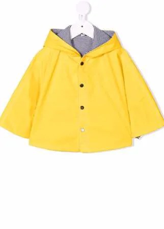 Petit Bateau парка на пуговицах с капюшоном