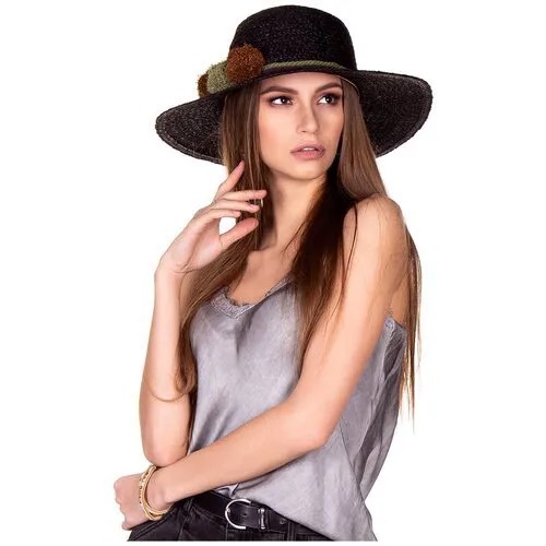 Шляпа женская летняя соломенная