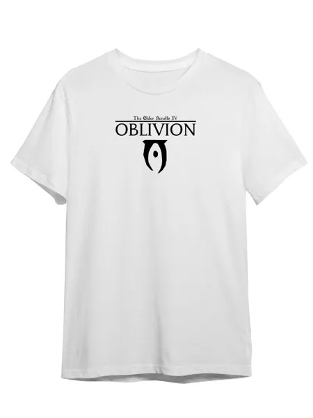 Футболка унисекс СувенирShop Oblivion/Обливион/The Elder Scrolls 1 белая 3XL