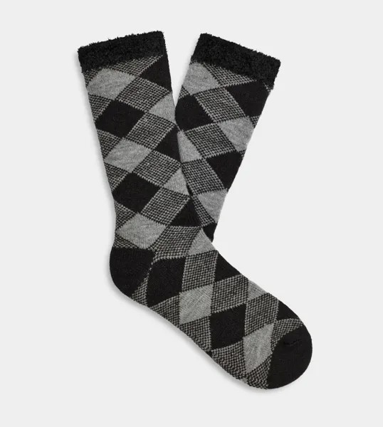 Носки Grady Fleece Lined Crew Sock UGG, серый