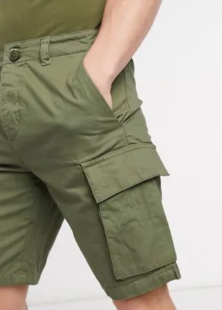 Шорты с карманами карго в утилитарном стиле French Connection-Зеленый цвет