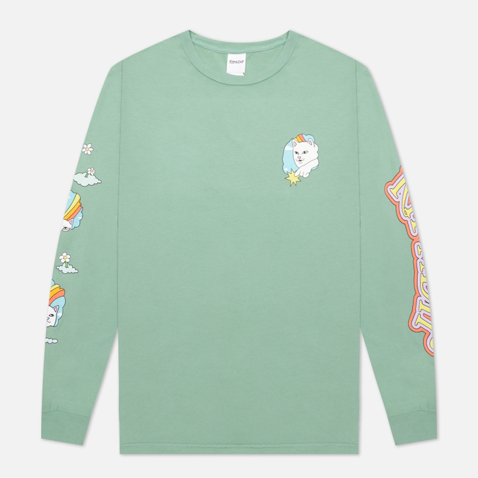 Лонгслив мужской Ripndip RND7054 зеленый M