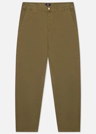 Мужские брюки Edwin Loose Chino, цвет оливковый, размер 32