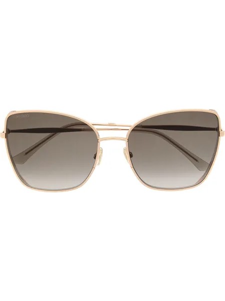 Jimmy Choo Eyewear солнцезащитные очки-авиаторы Alexis