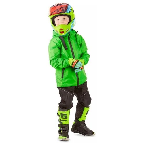 DragonFly Детский дождевик, EVO-Kids GREEN (штаны,куртка (мембрана) 116-122