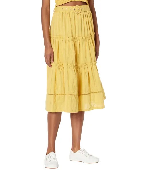 Юбка Lost + Wander, Sweet Like Honey Midi Skirt