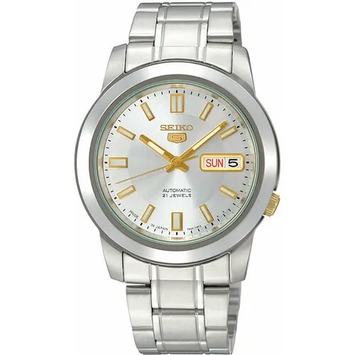 Наручные часы SEIKO SEIKO 5, серебряный