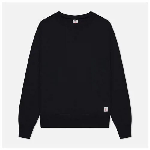 Мужская толстовка Edwin Raglan-Sleeve Crew Neck чёрный , Размер XL