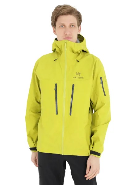 Ветровка мужская Arcteryx Alpha Sv Jacket Men's желтая M