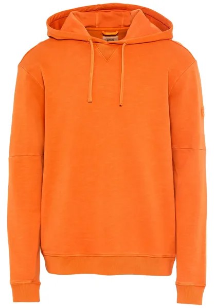 Толстовка Camel Active Hoodie aus reiner Baumwolle, оранжевый