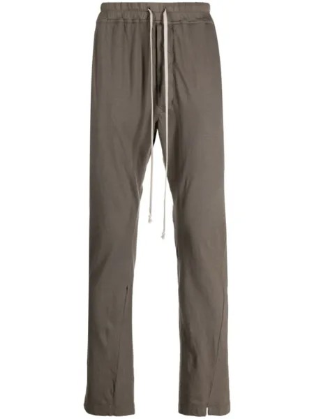 Брюки с кулиской Rick Owens DRKSHDW, коричневый