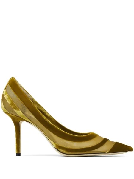 Jimmy Choo туфли-лодочки Love 85, желтый