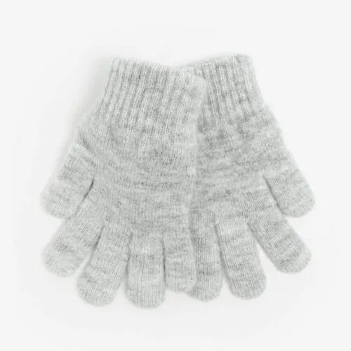 Перчатки СНЕЖАНЬ, размер 6.5, серый