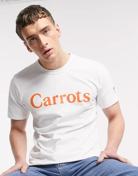 Белая футболка Carrots-Белый