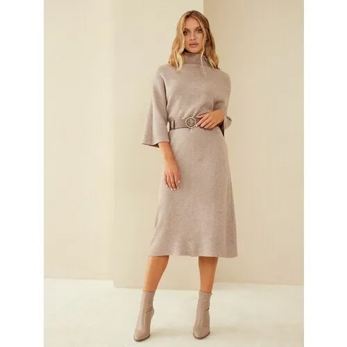 Сарафан Sansa, размер XXL-3XL, темно-бежевый