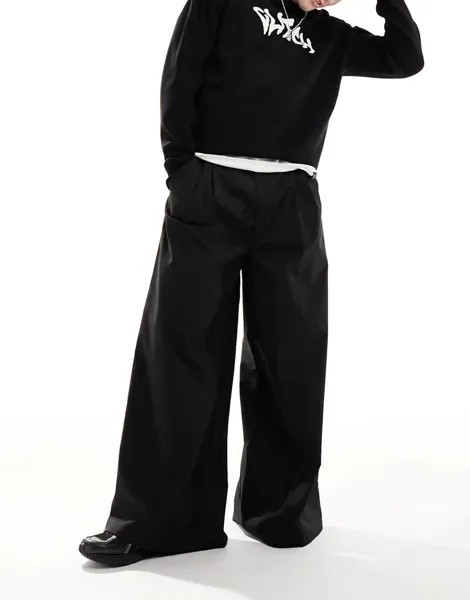 COLLUSION – Приталенные широкие брюки черного цвета