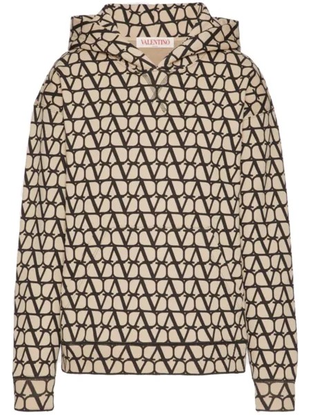 Valentino Garavani худи Toile Iconographe, нейтральный цвет