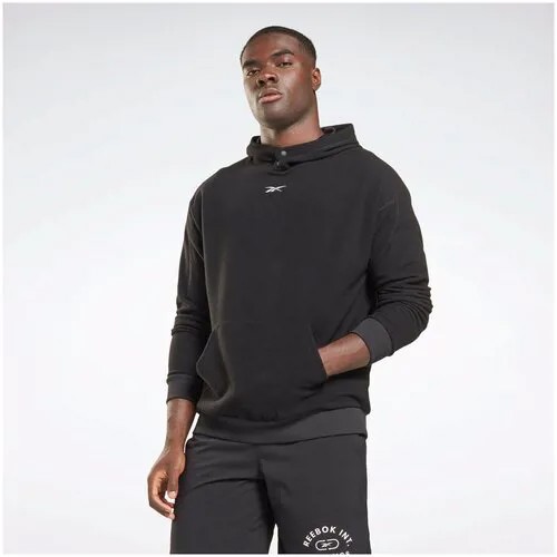 Толстовка Reebok WOR FLEECE OTH HOOD Черный M GT5753