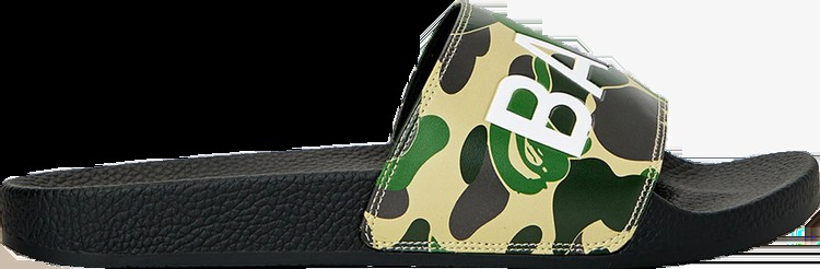Кроссовки ABC Camo Slide 'Green Text', зеленый