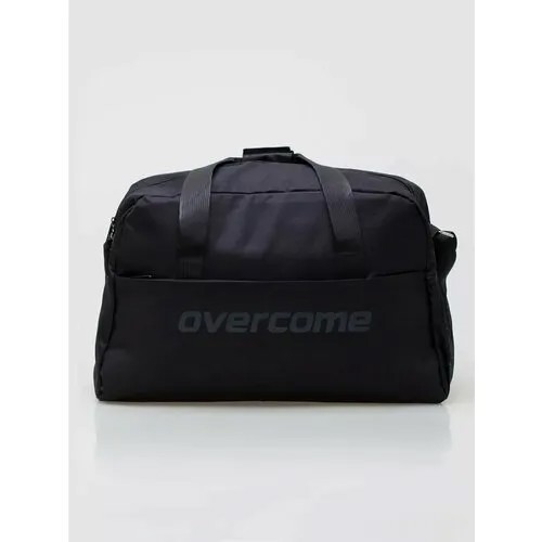 Сумка спортивная OVERCOME, 44х30х44 см, черный