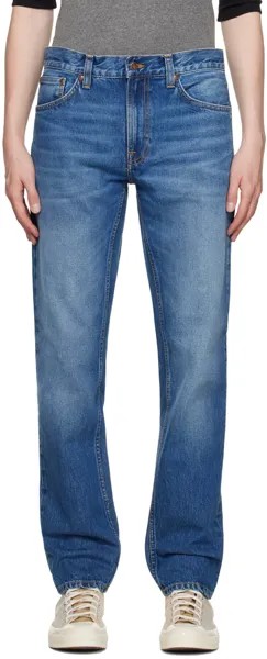 Джинсы Nudie Синие джинсы Gritty Jackson Nudie Jeans