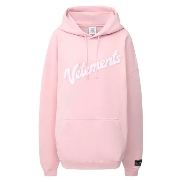 Хлопковое худи VETEMENTS