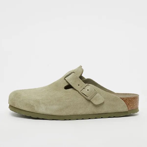 Шлепанцы Boston Birkenstock, цвет faded khaki