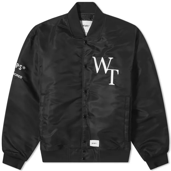 Куртка Wtaps 14 Nylon Varsity, черный