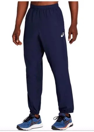Брюки мужские спортивные ASICS 2011A038 402 SILVER WOVEN PANT цвет синий размер M