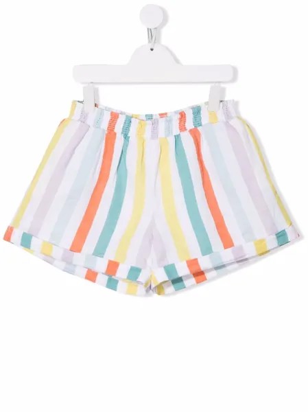 Stella McCartney Kids шорты в полоску
