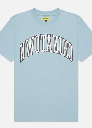 Мужская футболка Chinatown Market Reverse Arc, цвет голубой, размер L