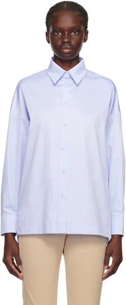 Синяя рубашка Керас Max Mara Leisure