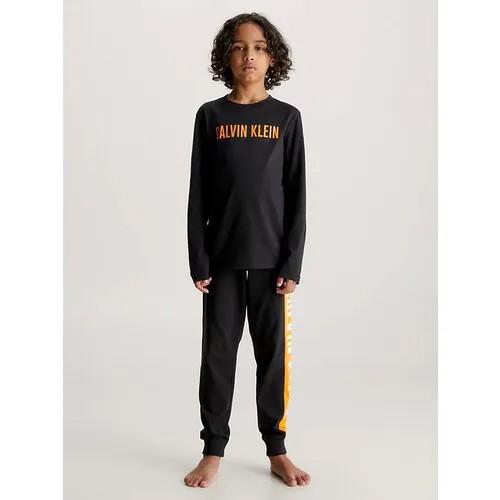 Пижама  CALVIN KLEIN, размер 8-10 лет, черный, желтый