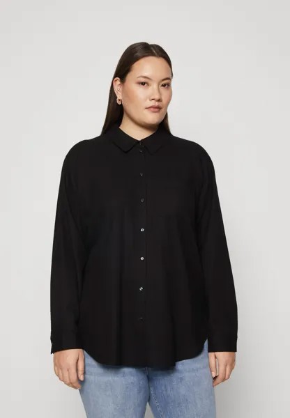 Блузка VMCMYMILO Vero Moda Curve, цвет black