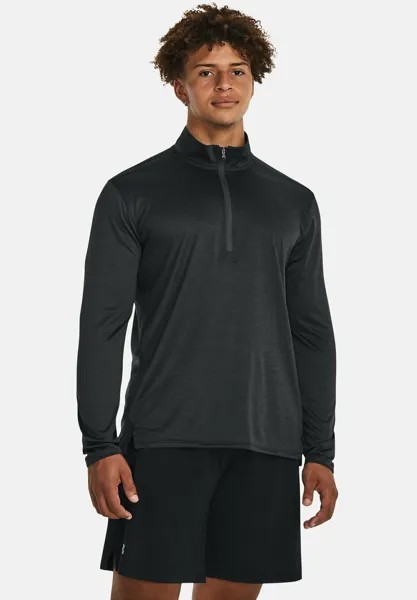 Вязаный свитер LONG-SLEEVES TECH VENT ZIP Under Armour, цвет black