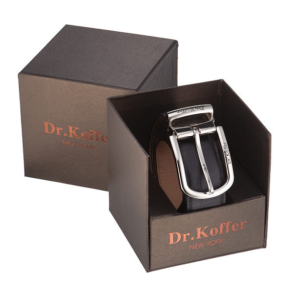 Ремень мужской Dr.Koffer R040B01120-102-04 черный 125