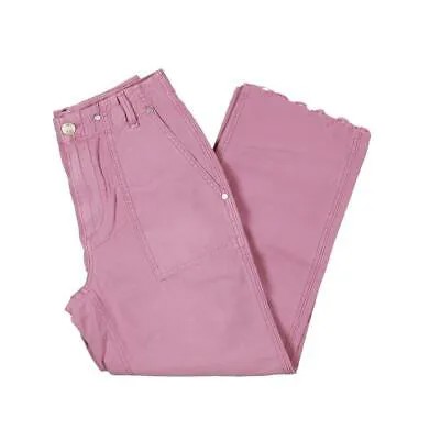 Женские фиолетовые хлопковые брюки чинос Rag - Bone Kaye с высокой посадкой 25 BHFO 0476