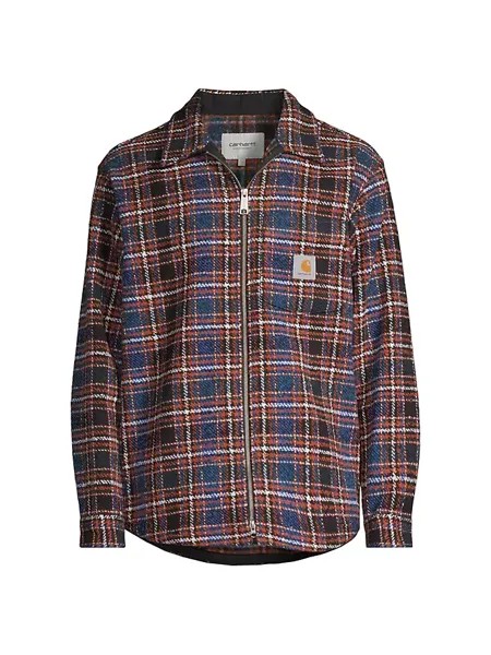 Куртка-рубашка в клетку Stroy Carhartt Wip, цвет multi check