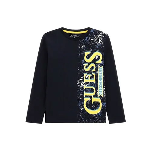 Лонгслив GUESS, размер 10 лет, синий