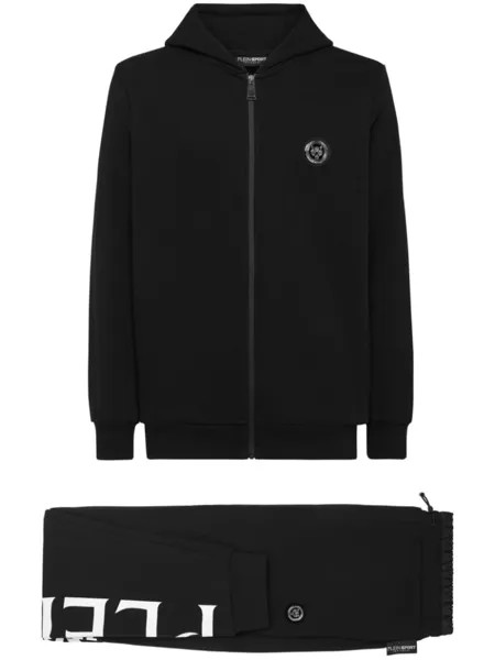 Plein Sport спортивные брюки с логотипом, черный