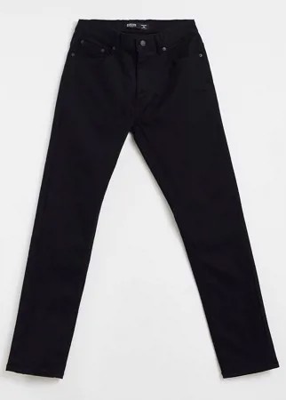 Черные супероблегающие джинсы из органического хлопка Burton-Черный цвет