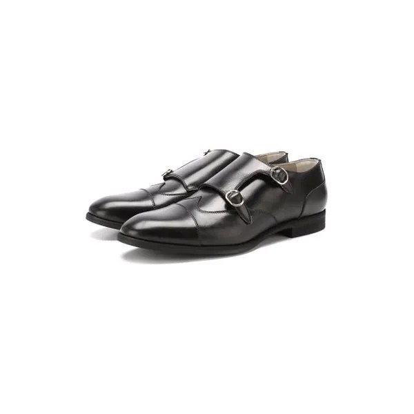 Кожаные монки Kiton
