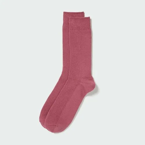 Носки Uniqlo, размер 24, розовый