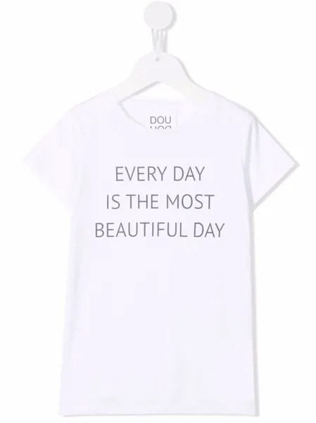 Douuod Kids футболка Everyday Is The Most Beautiful Day