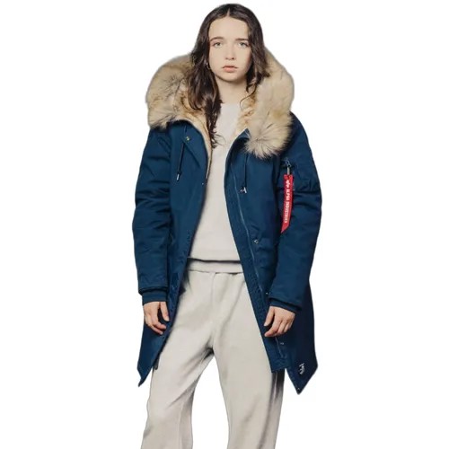 Куртка ALPHA INDUSTRIES, размер S, синий