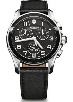 Швейцарские наручные  мужские часы Victorinox Swiss Army 241545. Коллекция Chrono Classic