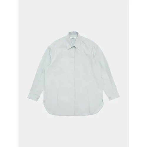 Рубашка AMOMENTO, Oversized Shirt, размер S, голубой